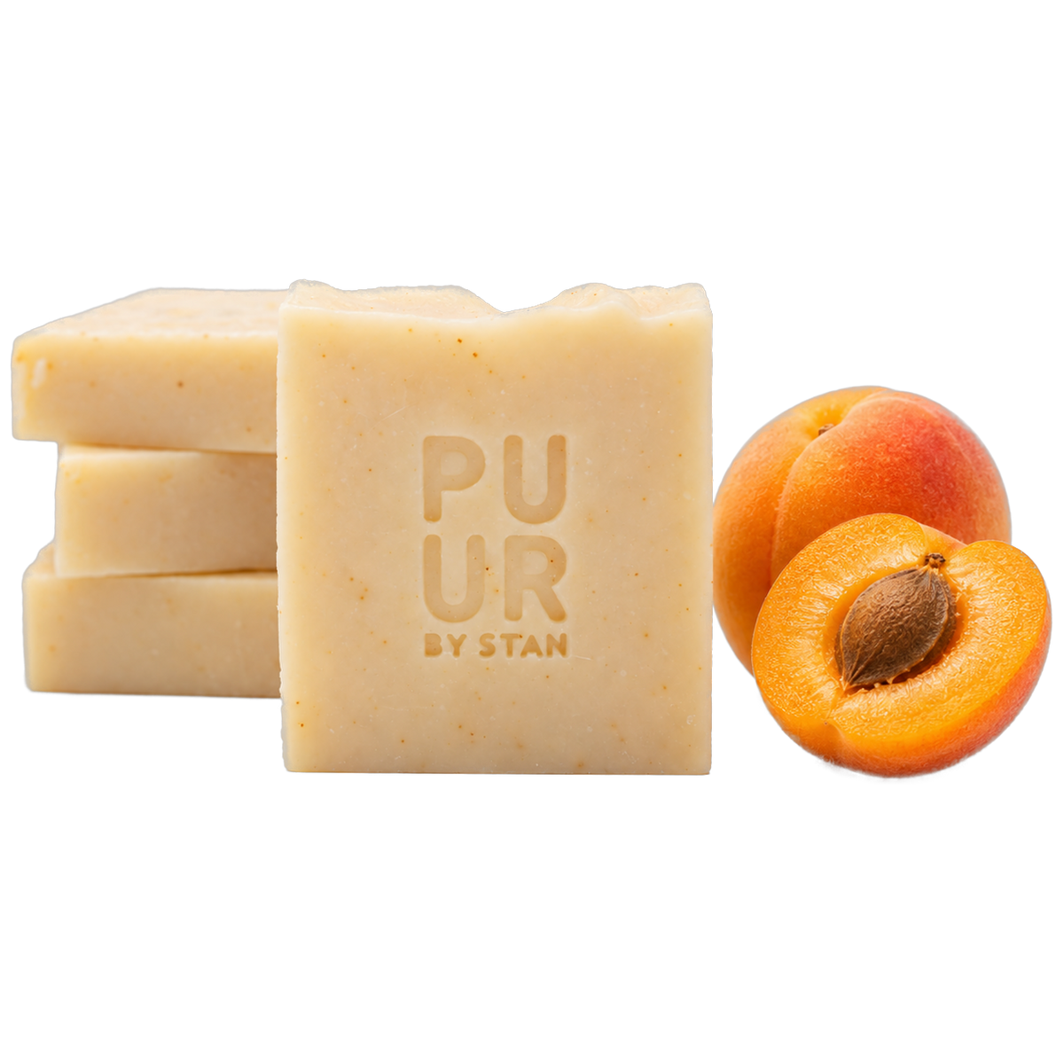 Abrikozen Body Bar, handgemaakte body bar van Puurbystan