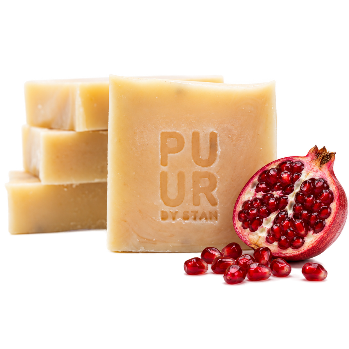 Granaatappel Body Bar, handgemaakte body bar van Puurbystan