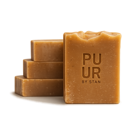 Kojic Body Bar, parfumvrije handgemaakte body bar van Puurbystan