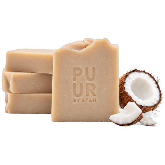 Kokos Body Bar, handgemaakte body bar van Puurbystan
