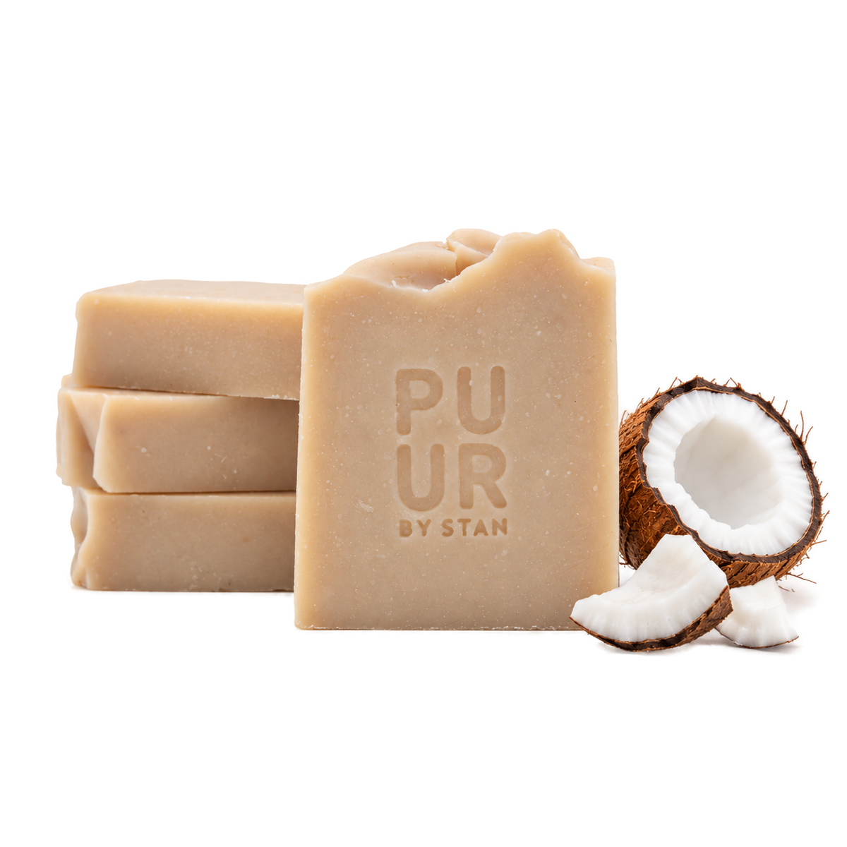 Kokos Body Bar, handgemaakte body bar van Puurbystan