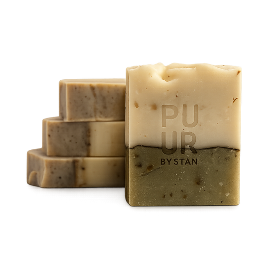 Lavendel Body Bar, parfumvrije handgemaakte body bar van Puurbystan