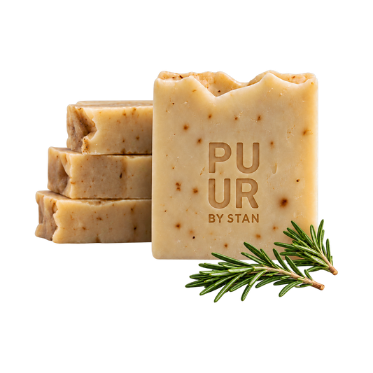Rozemarijn Body Bar, parfumvrije handgemaakte body bar van Puurbystan