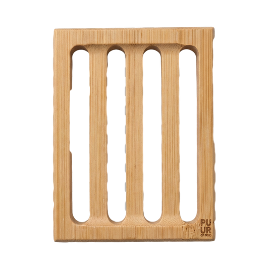 Zeep houder Bamboe, accessoire van Puurbystan